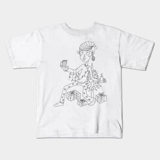 Chrismas joy graphic Kids T-Shirt